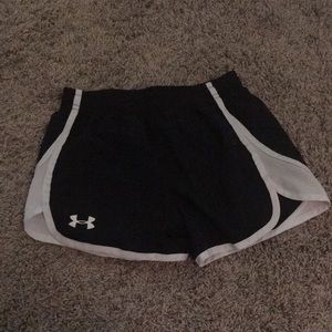 Girls under armor shorts